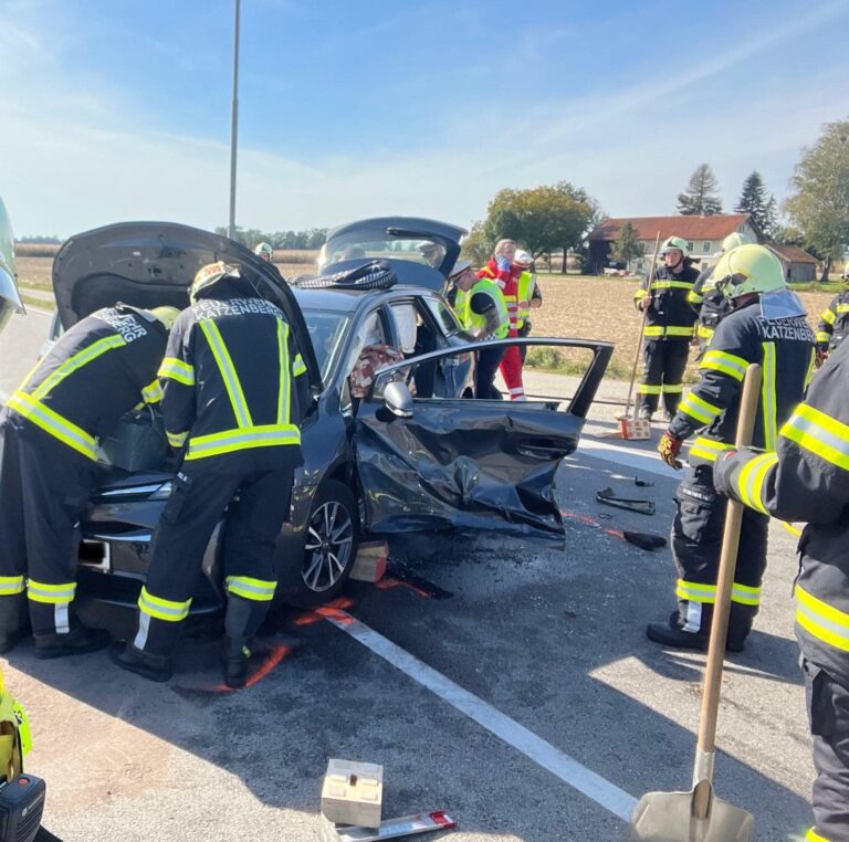 Verkehrsunfall B148 – Höhe Simetshamer Kreuzung